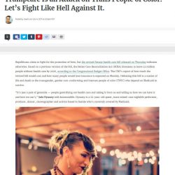 SRLP’s Stefanie Rivera and Kyle Rapiñan Comments on Trumpcare trumpcare